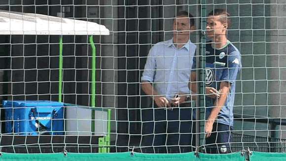 Draxler ya entrena con el Wolfsburgo