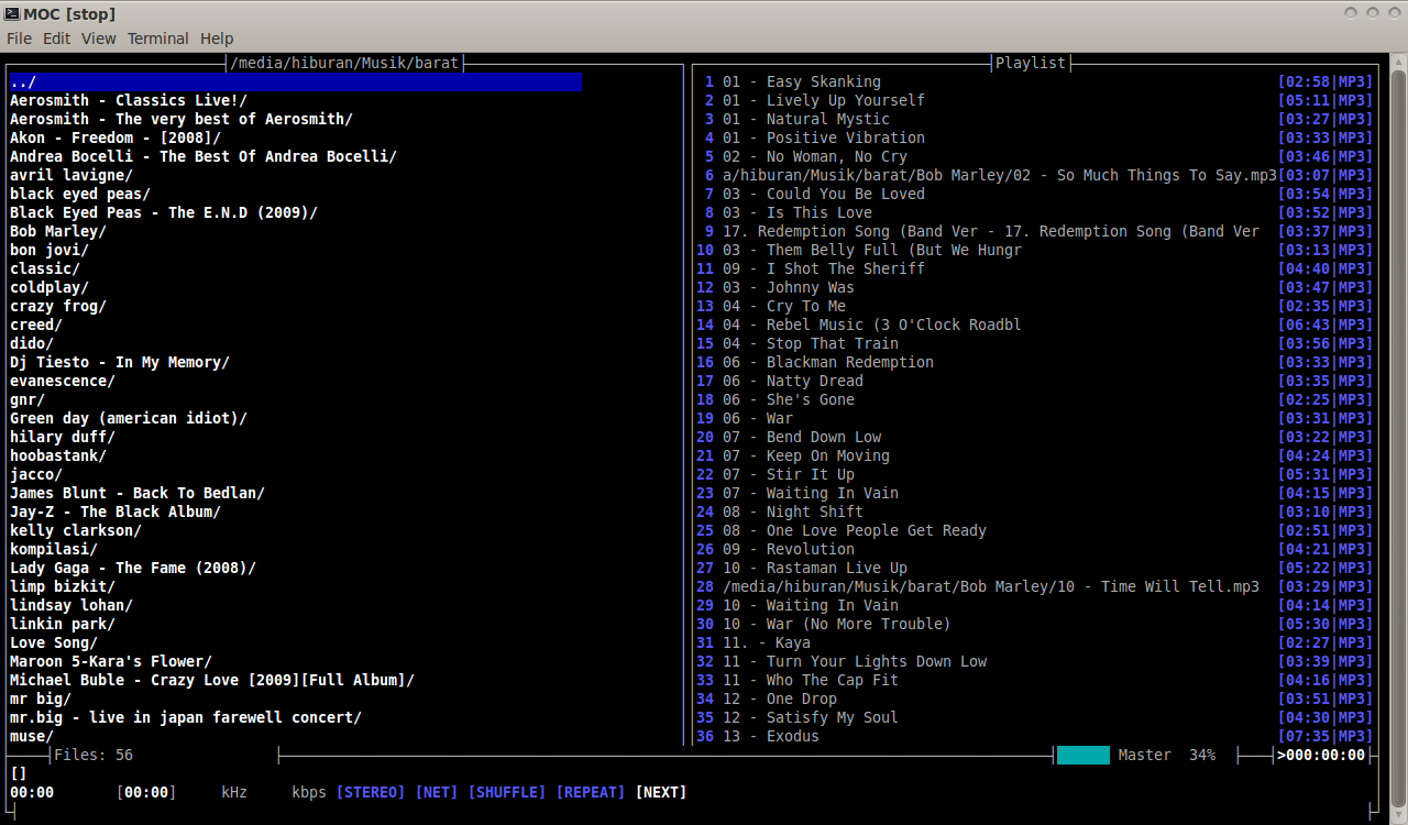 5 MP3 Player Berbasis Terminal/Console Terbaik di Ubuntu