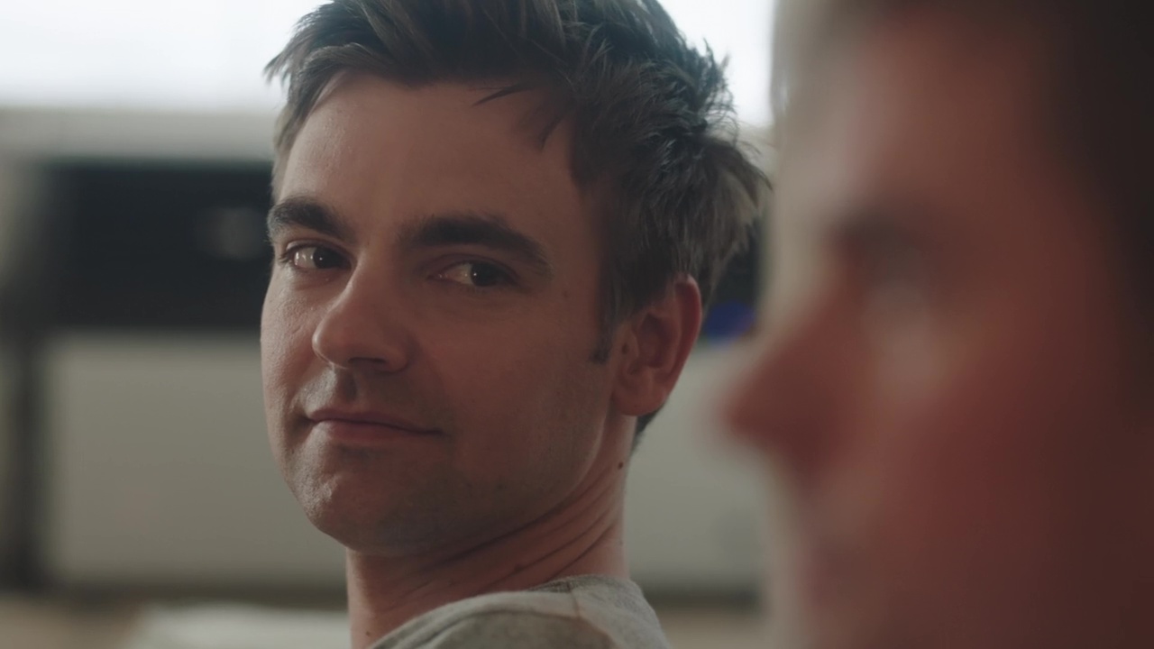 ausCAPS: Andy Ridings shirtless and kissing Drew Tarver in The Other ...