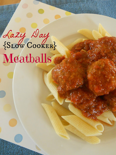 lazy day slow cooker meatballs (sweetandsavoryfood.com)