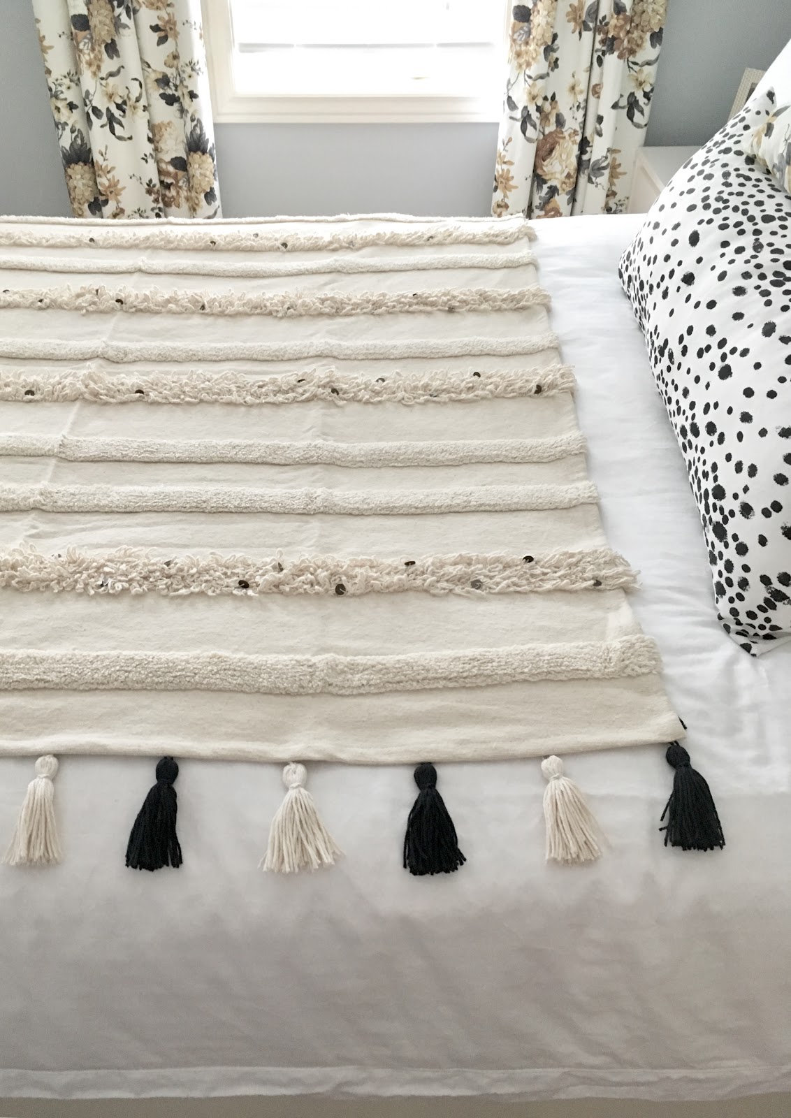 AM Dolce Vita DIY Moroccan Wedding Blanket Tassels