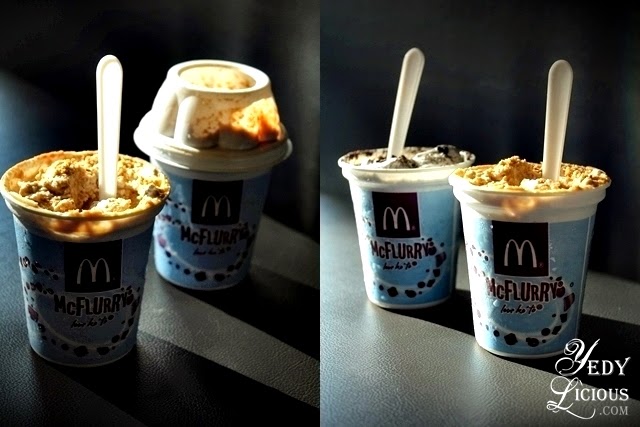 Making my sunner cooler with McDonald’s Sans Rival and Oreo McFlurry