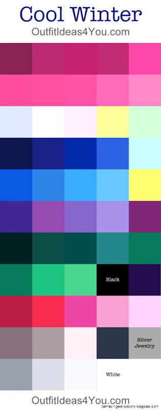 Cool Winter Seasonal Color Palette – Jen Thoden