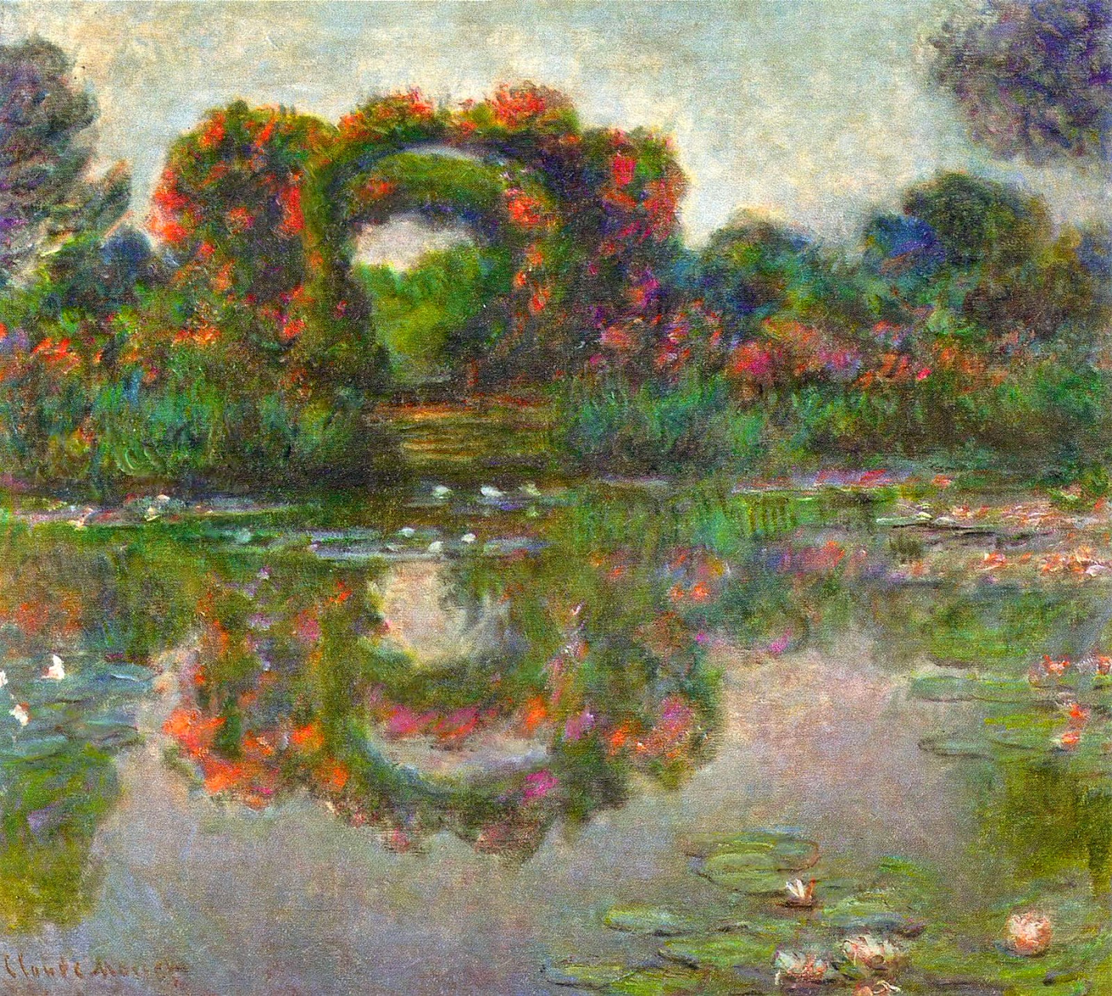 Toile art Champ de Coquelicots à Argenteuil Claude Monet