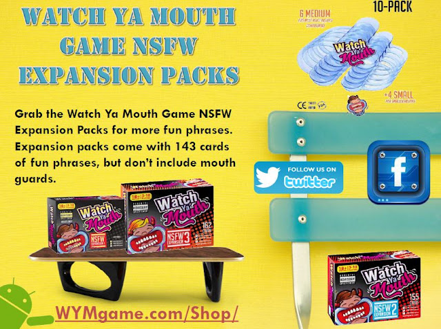 Watch Ya Mouth Game NSFW Expansion Packs