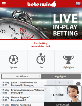 Beterwin Screenshot Beterwin Screen