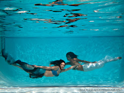 underwater photoshoot nadia williard caroline