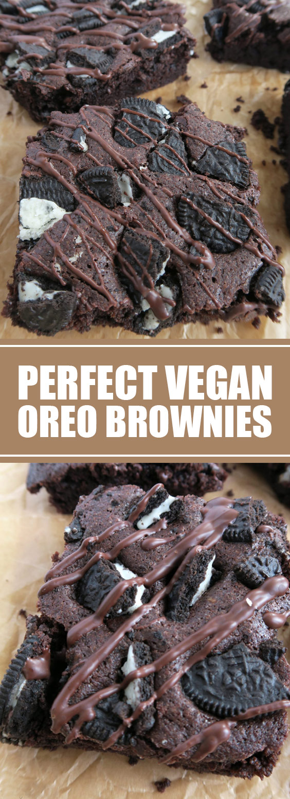 Perfect Vegan Oreo Brownies vegan oreo Idnewstimes