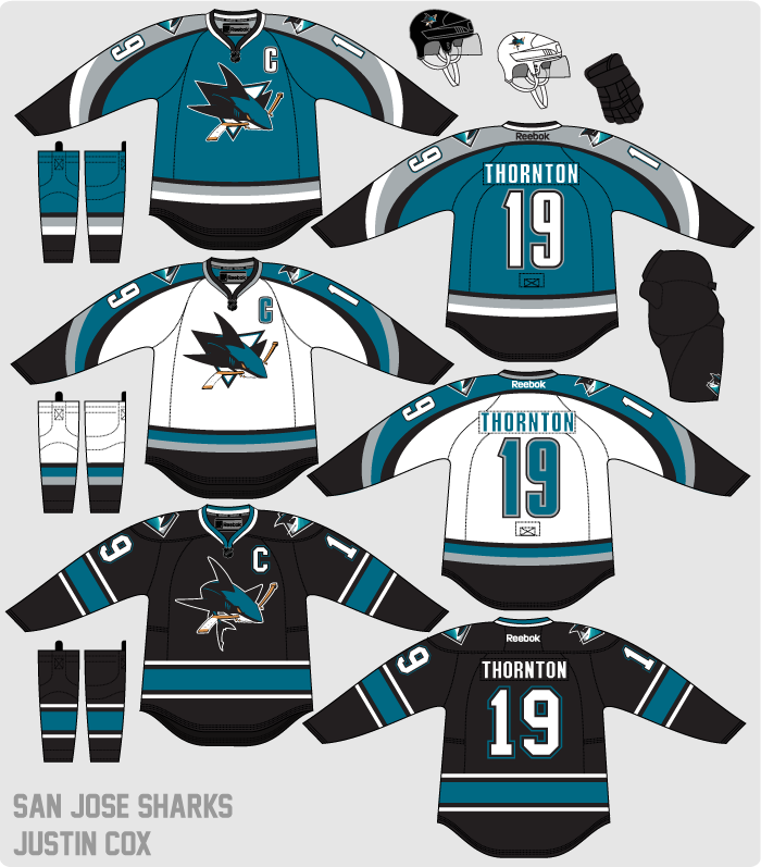 Custom San Jose Sharks Jersey History Men's San Jose Sharks #71