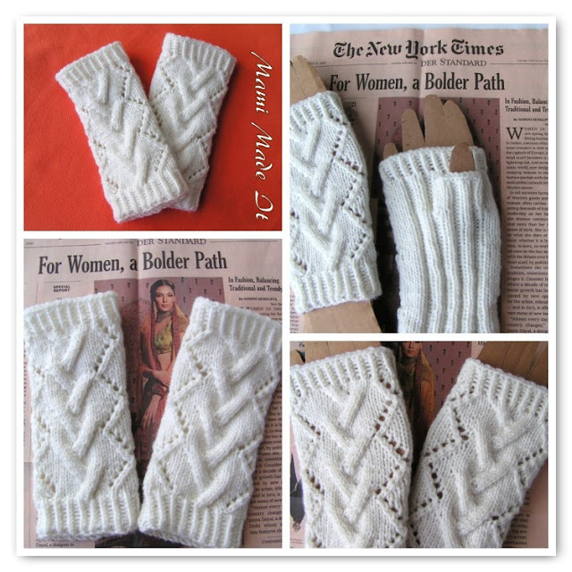 Fingerlose Handschuhe - Fingerless Gloves