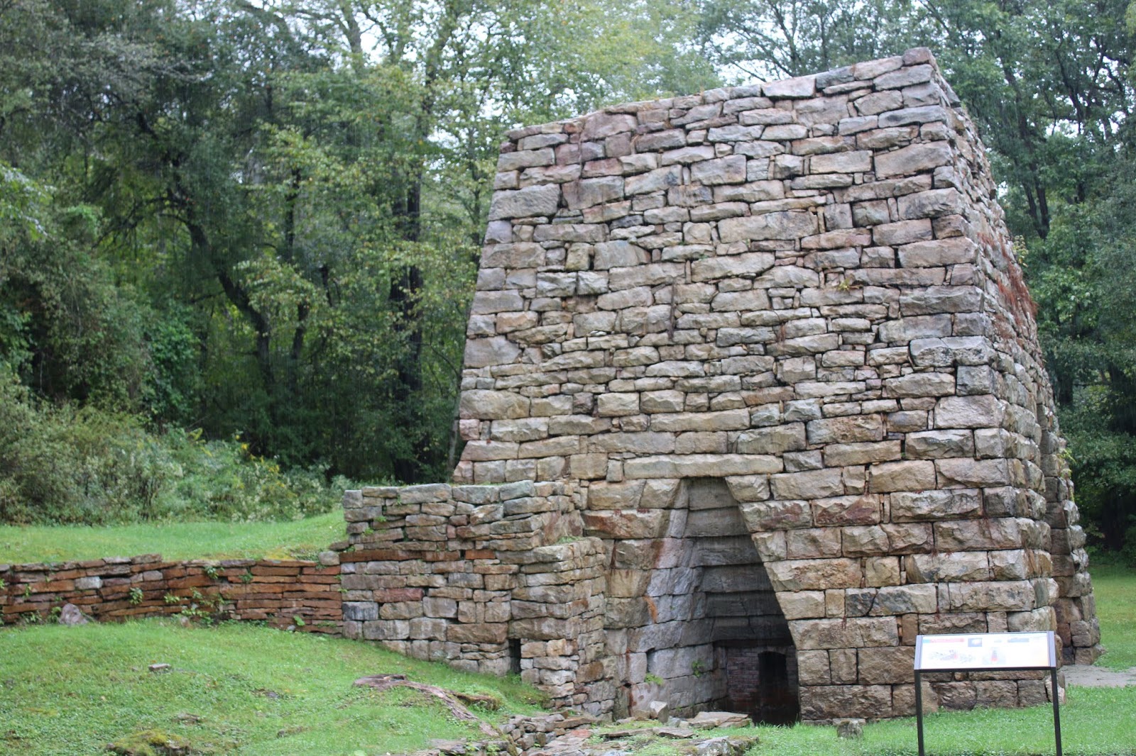 Wharton Furnace Nicely Restored Iron Furnace in Fayette County