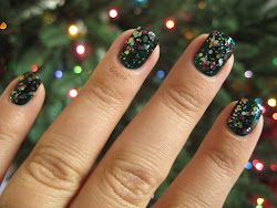 nails christmas tree glitter dark sparkle multi glaze china gems colored base days milani emerald tips v2