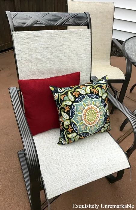 How To Replace Patio Chair Slings