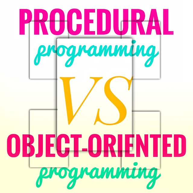Difference between Procedural and Object-Oriented Programming