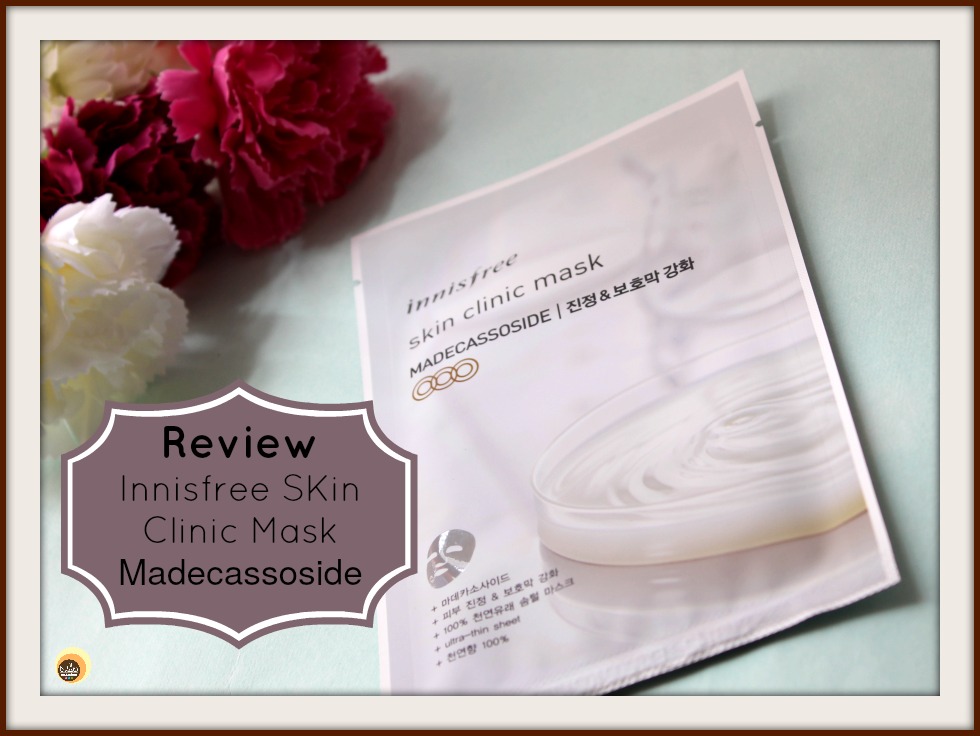 Review Innisfree Skin Clinic Mask MADECASSOSIDE