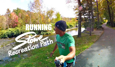 Running Stowe Recreation Path - Running Trail Stowe Vermont - Running in Stowe