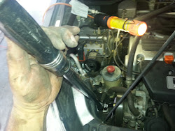 belt serpentine honda corolla diy crv steering power 2000 tool tensioner homemade pull