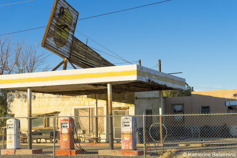 Whiting Brothers Gas Station Newberry Springs California Route 66 Road Trip Attractions