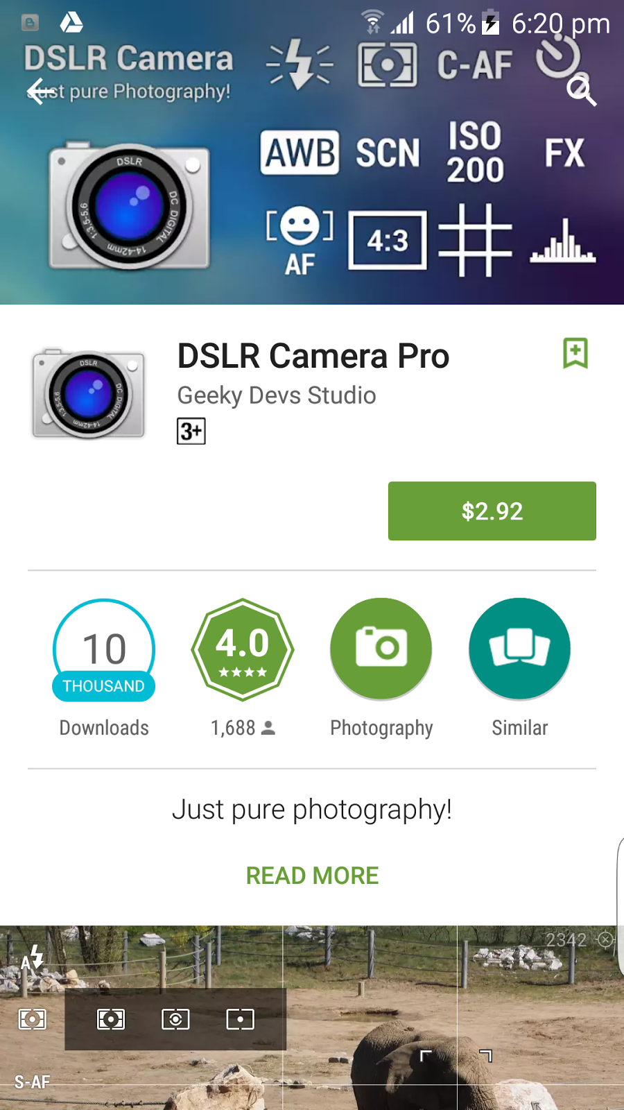 Android LOKAYA DSLR camera pro නොමිලේ..