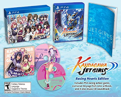 Kandagawa Jet Girls Game Cover Ps4 Racing Hearts Edition Box Set