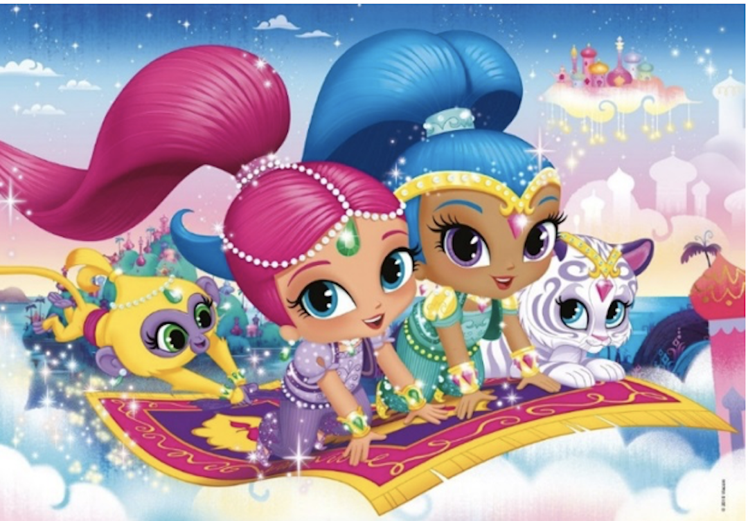 casa de shimmer y shine