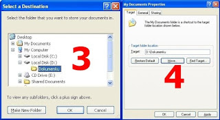Cara Memindahkan Lokasi My Documents Pada Windows
