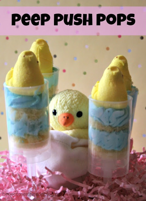 Here Comes the Sun: Peep Push Pops