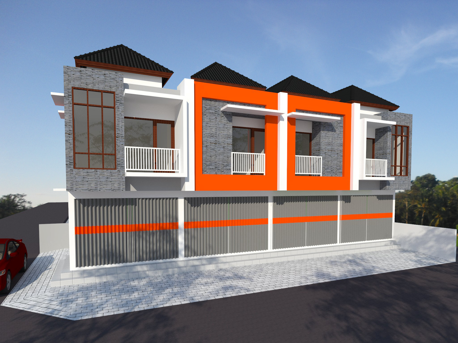 70 Model Desain Ruko Minimalis Modern Terbaru 2018 Model Desain Rumah