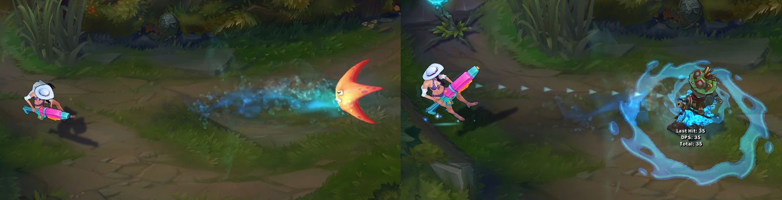 Wallpaper 4k Lol Pool Party Zoe Caitlyn Graves Renekton