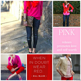 Red and pink outfit ideas
