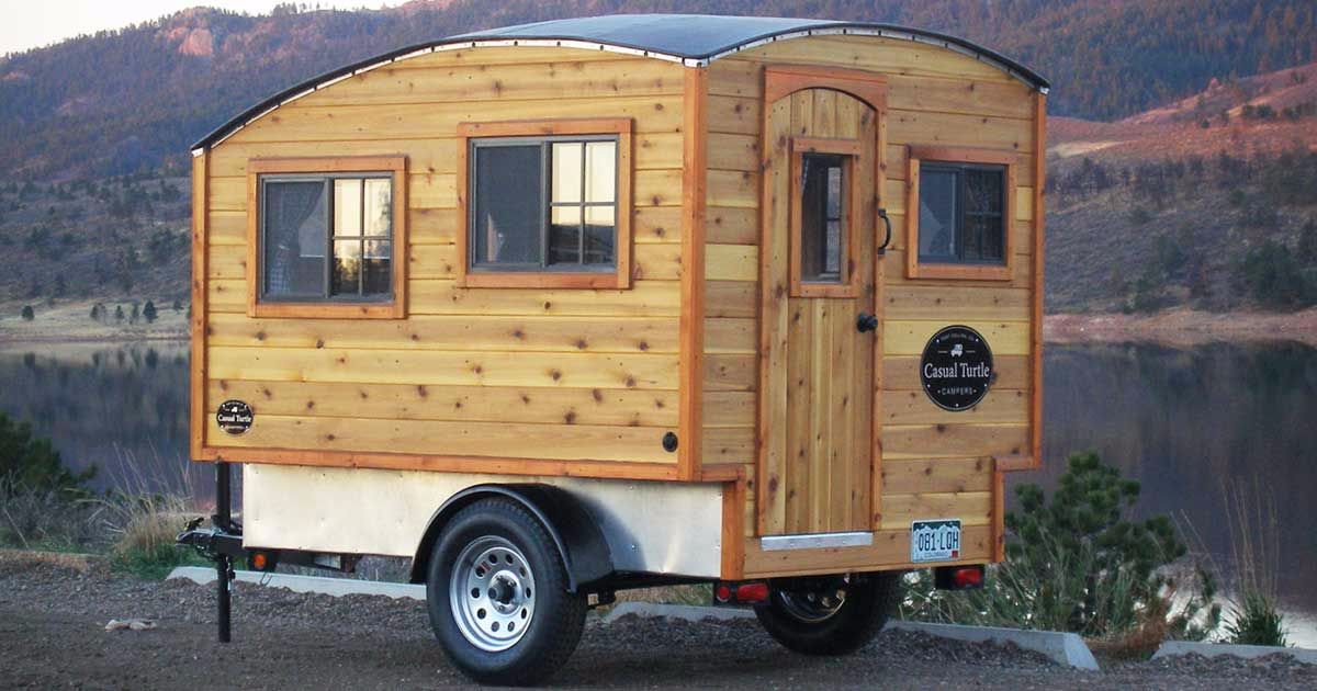 Experience The Rustic Lifestyle Inside A Charming Trailer