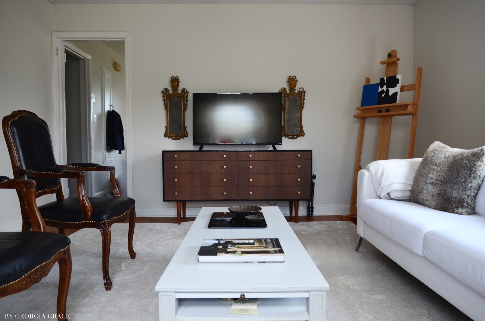 Living Room A Viscose Rug & Rug Care Tips By Grace