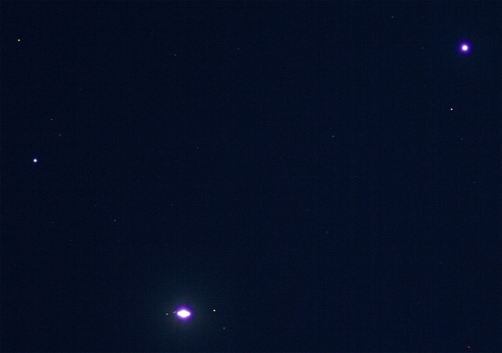 Сатурн на вечернем небе | лето 2011 | статья. Автор Андрей Климковский