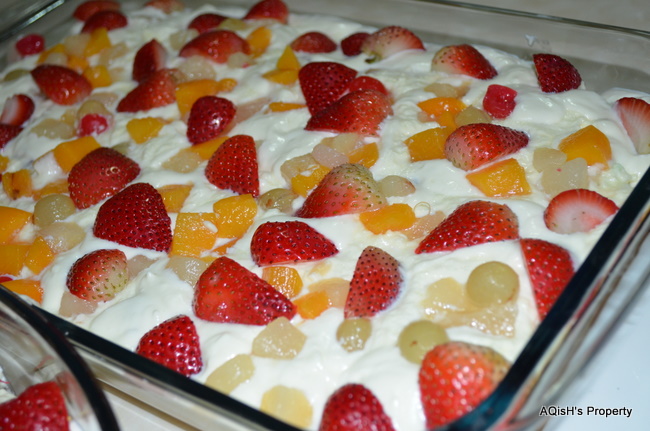 Resepi Puding Fruit Cocktail