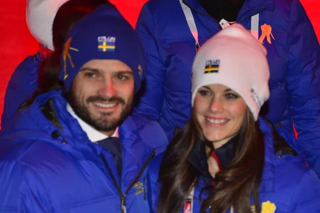 King Carl Gustaf of Sweden and Queen Silvia of Sweden, Crown Princess Victoria of Sweden, Prince Carl Philip of Sweden and Sofia Hellqvist