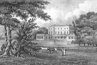 Frogmore House  from Memoirs of Her Late Majesty Queen Charlotte  by WC Oulton (1819)