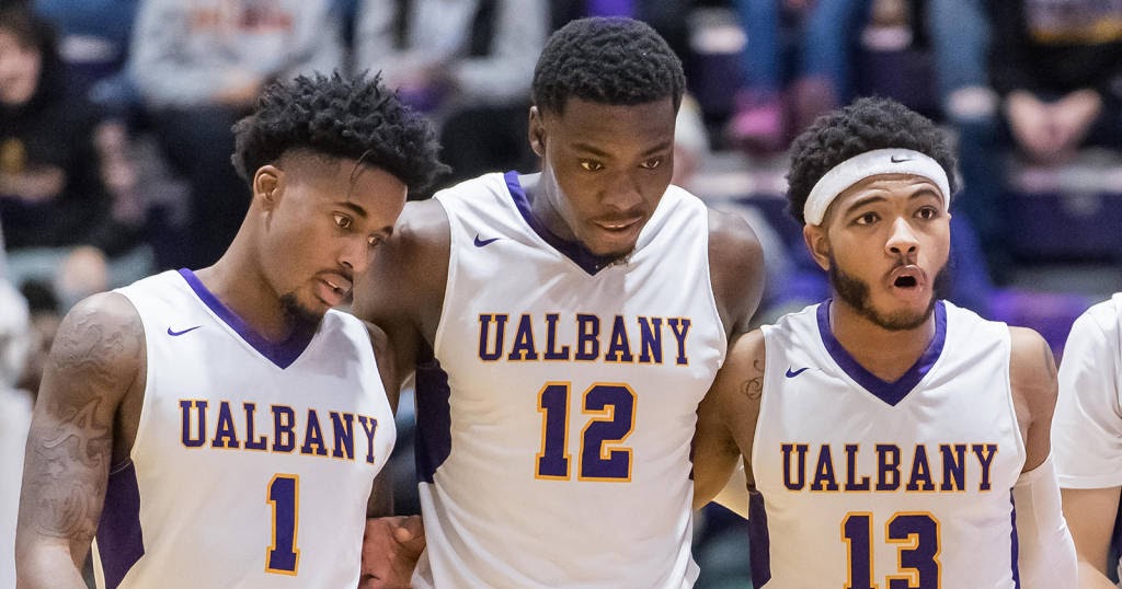 University of Albany UNIVERSITY OF ALBANY MEN'S BASKETBALL VAULTS TO