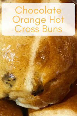 Chocolate Orange Hot Cross Buns