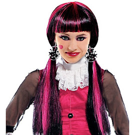 Monster High Party City Draculaura Wig Child Costume