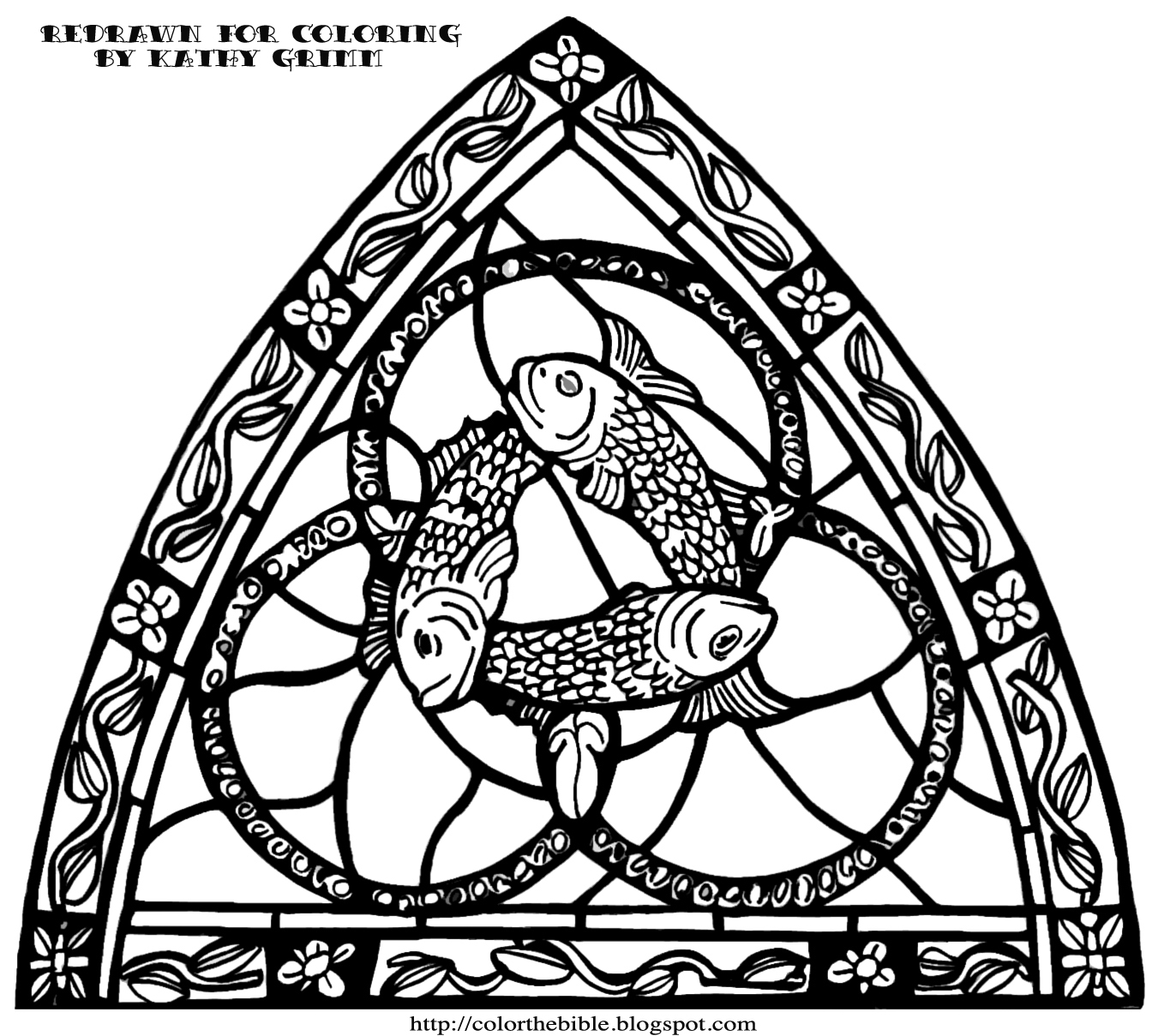 The Holy Trinity | Color The Bible