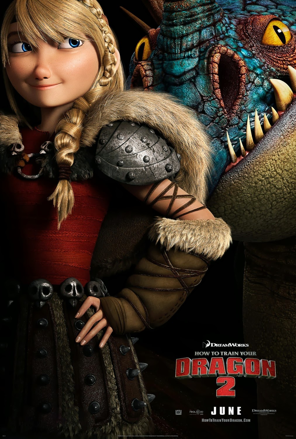 How to Train Your Dragon 2 Astrid and Stormfly Character