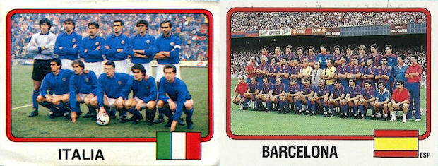 NEW-Figurina CALCIATORI PANINI 1986//87-n.336-BERGOSSI#RIDEOUT-BARI-NEW
