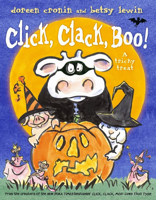 Children's Halloween activity to use with click, clack, boo