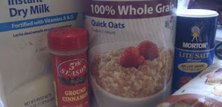 Instant oatmeal packets, how to make your own oatmeal, frugal living tips, frugal recipe,