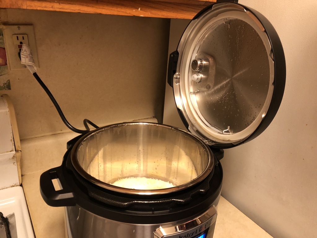 Viki 's Kitchen Instant pot electric pressure cooker recipes Venn Pongal