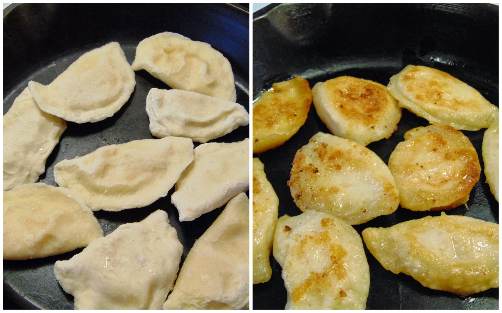 Homemade Potato & Cheese Perogies