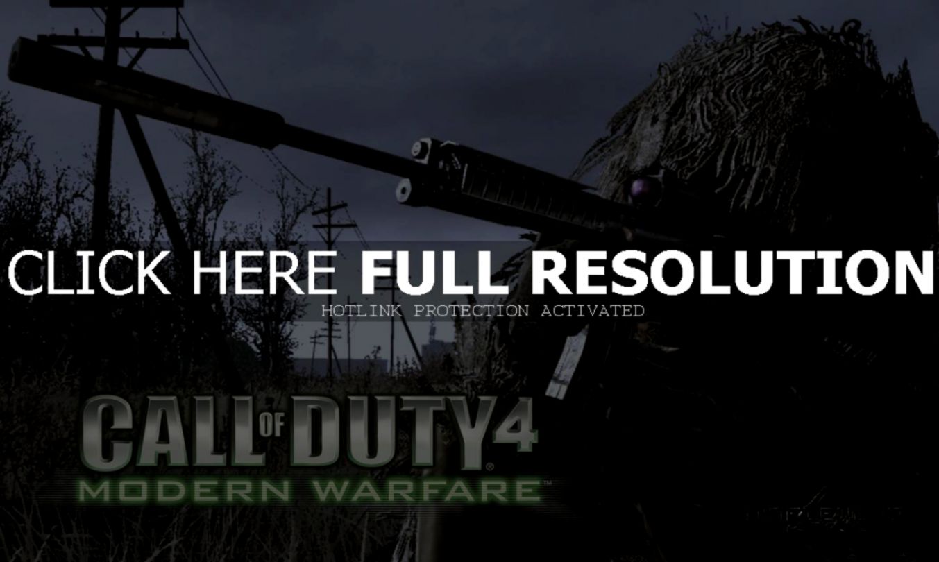 Call Of Duty 4 Modern Warfare Hd Wallpaper Best Background Wallpaper