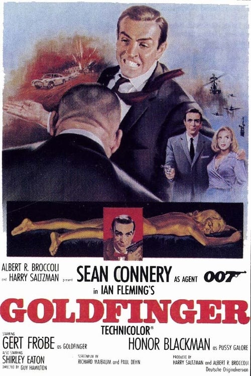 Descargar James Bond contra Goldfinger 1964 Blu Ray Latino Online