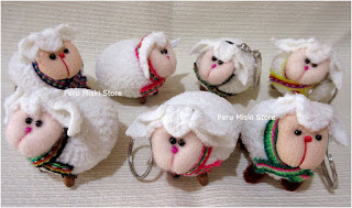 Sheep keyrings