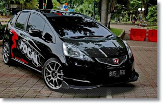 modifikasi mobil honda jazz hitam modifikasi mobil honda jazz hitam